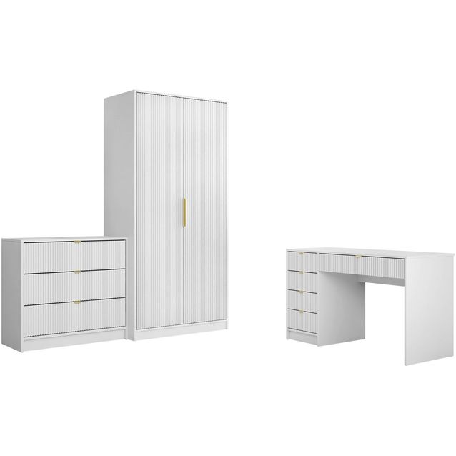 Huonekalusetti Nomla TIRENO IV, valkoinen