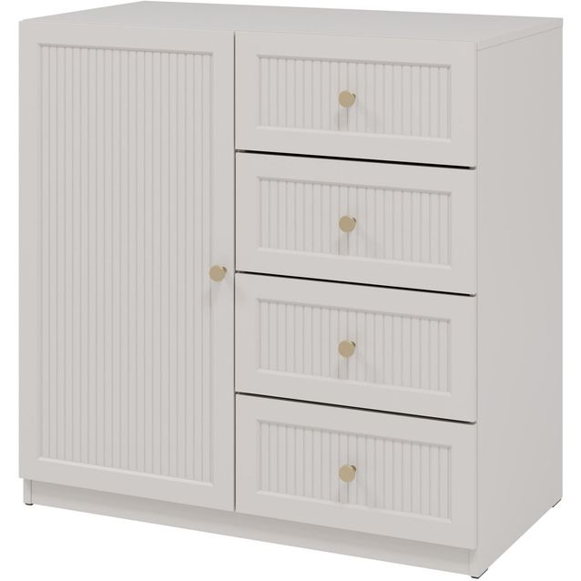 Lipasto Nomla FERENA 1D4SZ, 92x90cm, beige