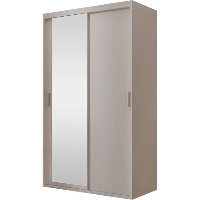 Liukuovivaatekaappi Nomla REJAT 120, 120x205cm, beige