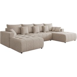 U-kulmavuodesohva Nomla FABIO U, 4-istuttava