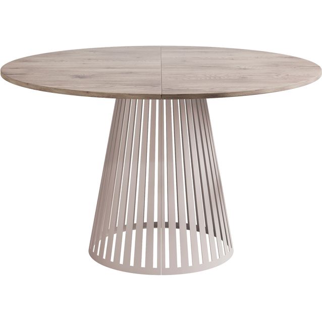 Jatkettava ruokapöytä Nomla CONE 120, 120/196x120cm, eri värejä