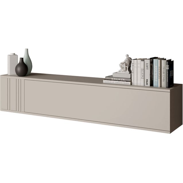 Seinään kiinnitettävä TV-taso Nomla PHILIPPE 150, leveys 150cm, beige