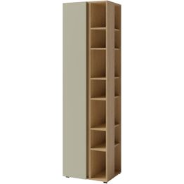 Kirjahylly/kaappi Nomla LUCA SYSTEM 4, 55x195cm