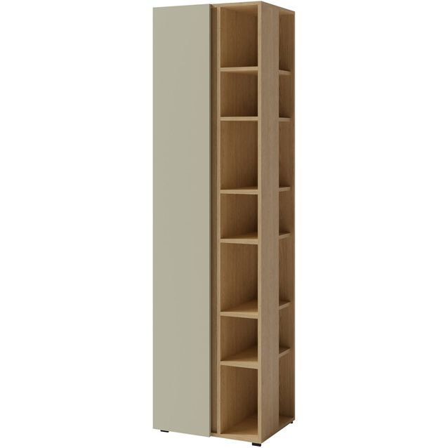 Kirjahylly/kaappi Nomla LUCA SYSTEM 4, 55x195cm