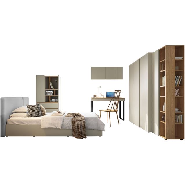 Makuuhuoneen huonekalusetti Nomla LUCA III