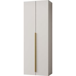 Kaksiovinen vaatekaappi Nomla Kerkin 2D, 70x200cm, beige