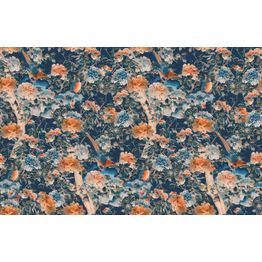 Paneelitapetti Mindthegap A Manchurian Night 1,56x3 m sininen