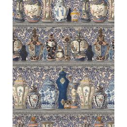 Paneelitapetti Mindthegap Ceramic Wonders 1,56x3 m harmaa