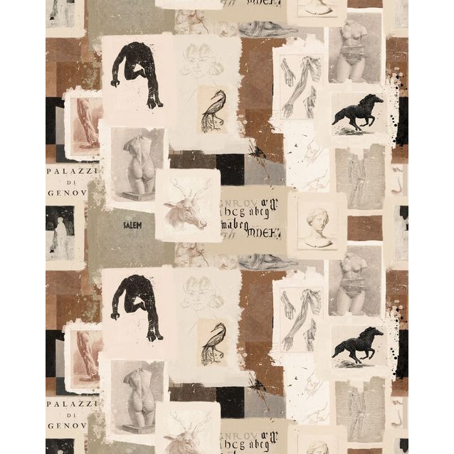 Paneelitapetti Mindthegap The Studio 1,56x3 m beige