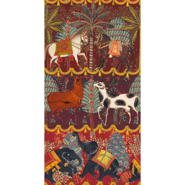 Tapetti Mindthegap Carnaval 1,56x3 m punainen