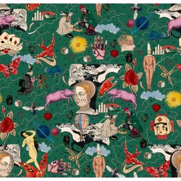 Tapetti Mindthegap Illusionary Daytime 1,56x3 m vihreä