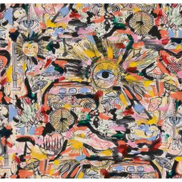 Tapetti Mindthegap Summer of '69 1,56x3 m värikäs