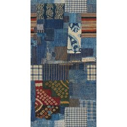 Tapetti Mindthegap Woodstock Boro 1,56x3 m sininen