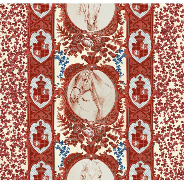 Paneelitapetti Mindthegap The Competition Panel 1,56x3 m punainen