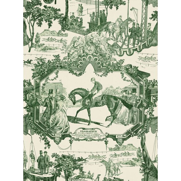 Paneelitapetti Mindthegap Grand Prix 1,56x3 m vihreä