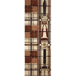 Paneelitapetti Mindthegap Harnessmaker's Atelier 1,56x3 m ruskea