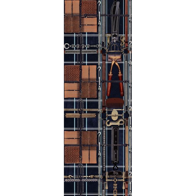 Paneelitapetti Mindthegap Harnessmaker's Atelier 1,56x3 m tumma