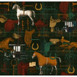 Paneelitapetti Mindthegap The Jockey 1,56x3 m värikäs