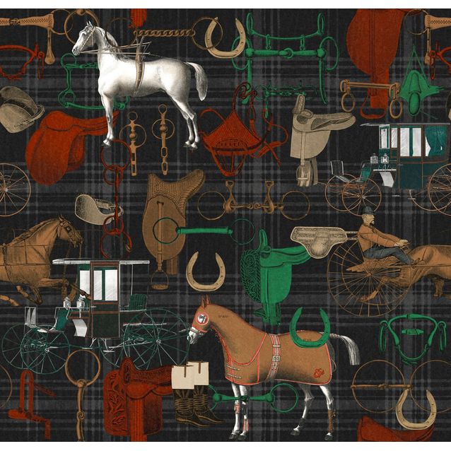 Paneelitapetti Mindthegap The Jockey 1,56x3 m haalea