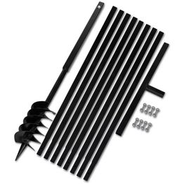 Maapora Kahvalla 120mm ja Jatkeella 9 m Teräs