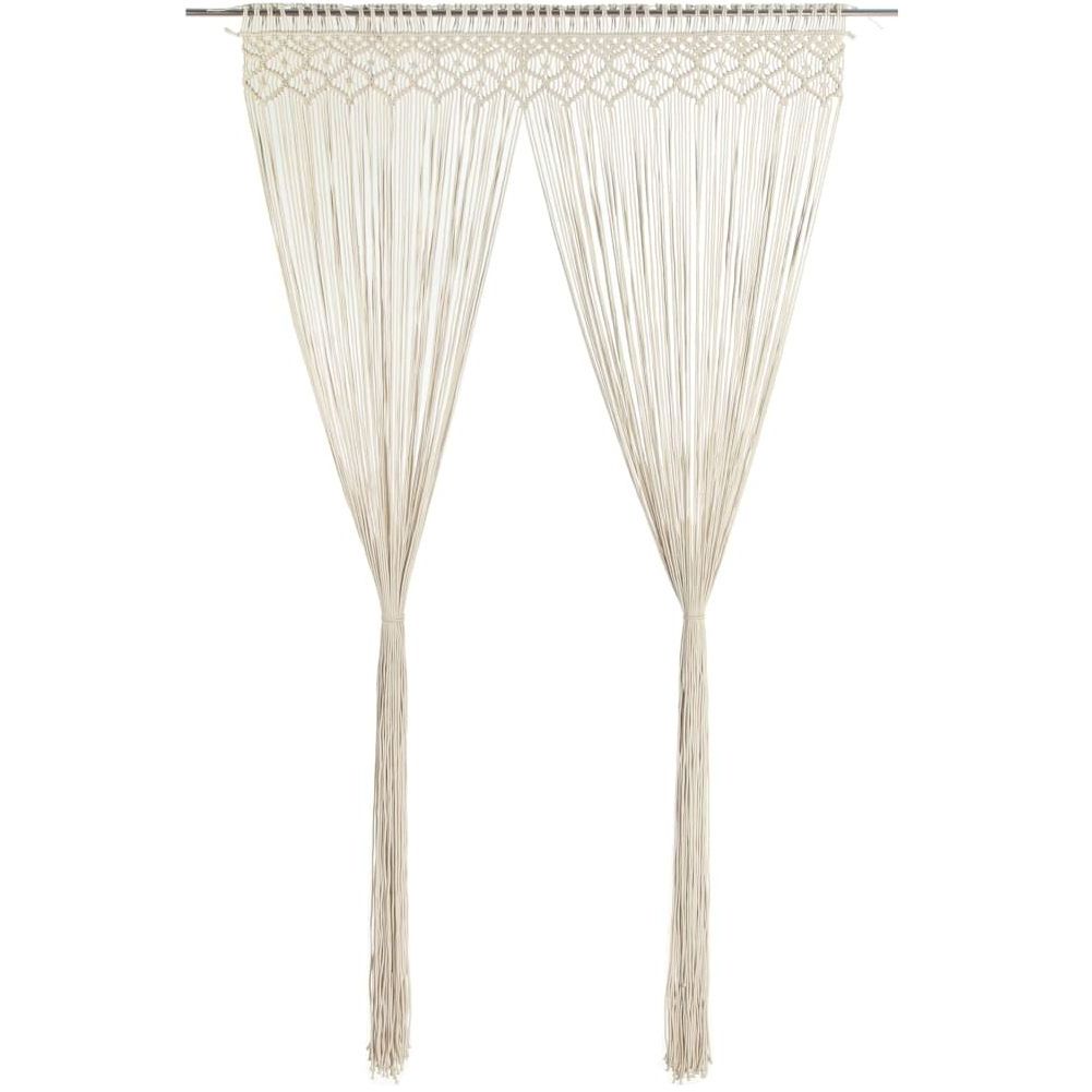Macrame verho 140x240 cm puuvilla