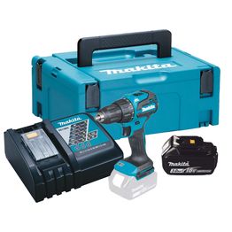 Akkuiskuporakonesarja Makita LXT DHP490Z 18V 3,0 Ah akulla + Makpac 2