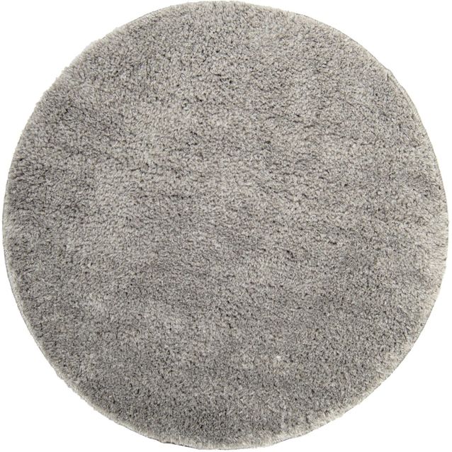 Kylpyhuoneen matto NOKOHOME Milja Ø80cm pyöreä harmaa