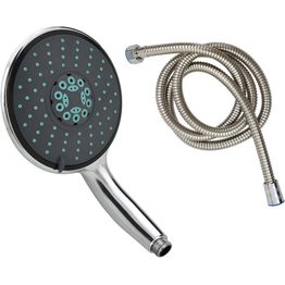 Monikäyttöinen käsisuihkunpää 1,5 m letkulla kromi