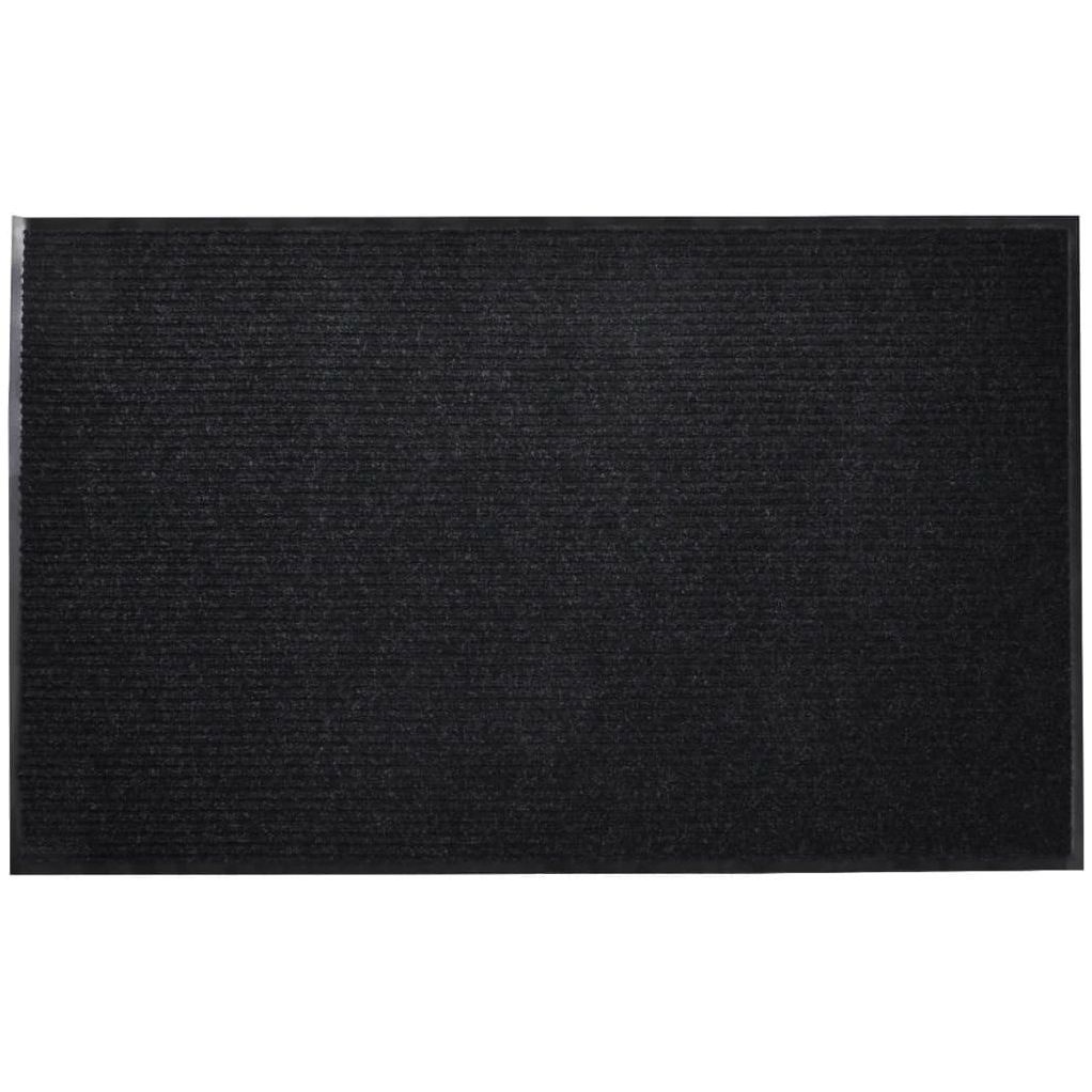 Musta pvc ovimatto 120 x 180 cm