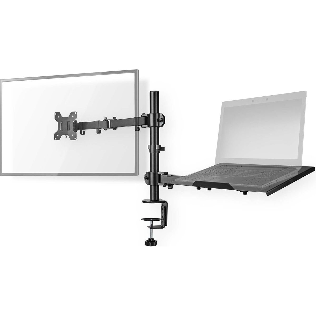 Monitorivarsi kannettavan tietokoneen tasolla Nedis MMSISNB110BK 15-32"