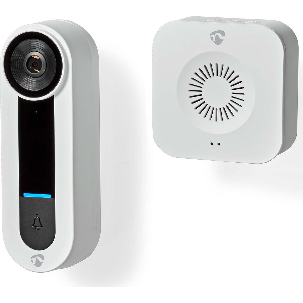 Ovipuhelin kameralla Nedis WIFICDP40CWT SmartLife Wi-Fi