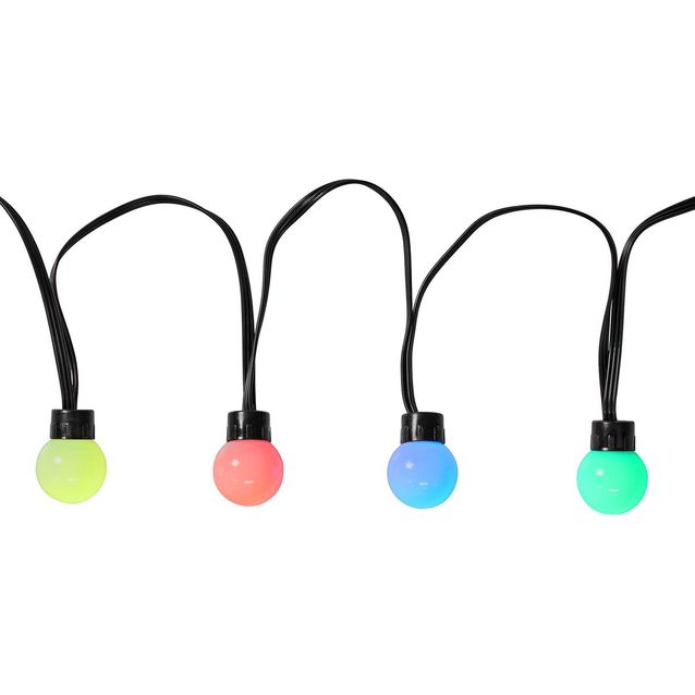 Valoköynnös Nedis SmartLife Wifi LED RGB, 10.8m, ø30mm, 48-lamppua