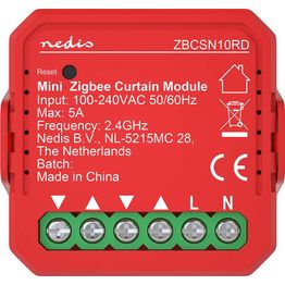 Kaihtimien ja verhojen ohjain Nedis ZBCSN10RD SmartLife ZigBee 3.0