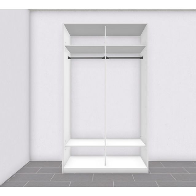 Liukuovikaappi Nettiovi 1100-1550mm tangoilla mittojen mukaan