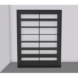 Liukuovikaappi Nettiovi 156-185cm, hyllyillä, mittojen mukaan, eri värejä