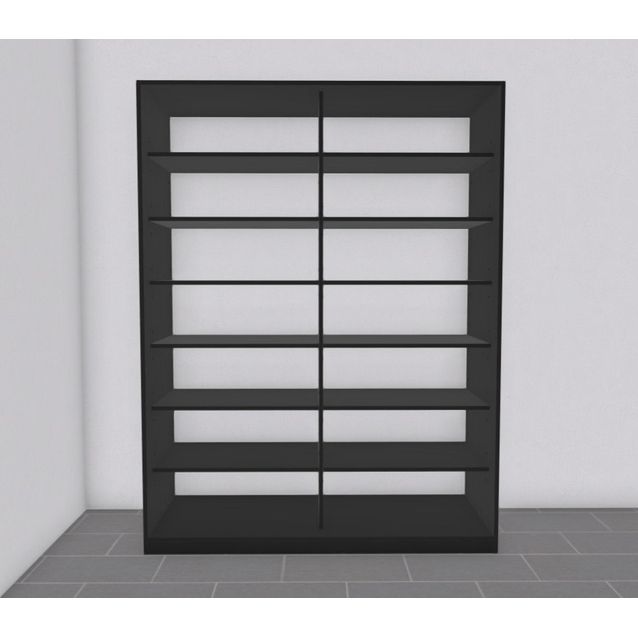 Liukuovikaappi Nettiovi 156-185cm, hyllyillä, mittojen mukaan