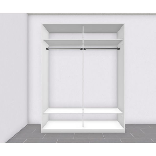 Liukuovikaappi Nettiovi 1560-1850mm tangoilla mittojen mukaan