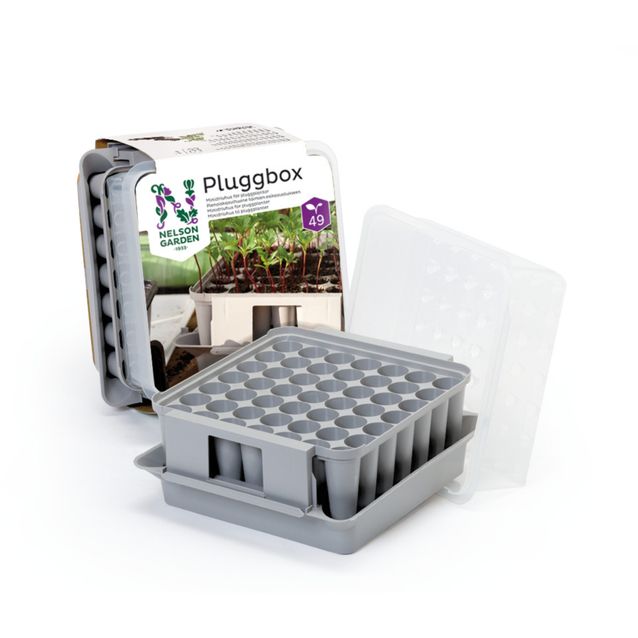 Pienoiskasvihuone Nelson Garden Pluggbox