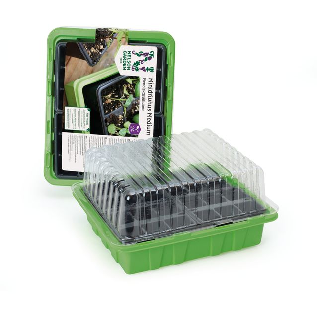 Pienoiskasvihuone Nelson Garden kennolevy Medium