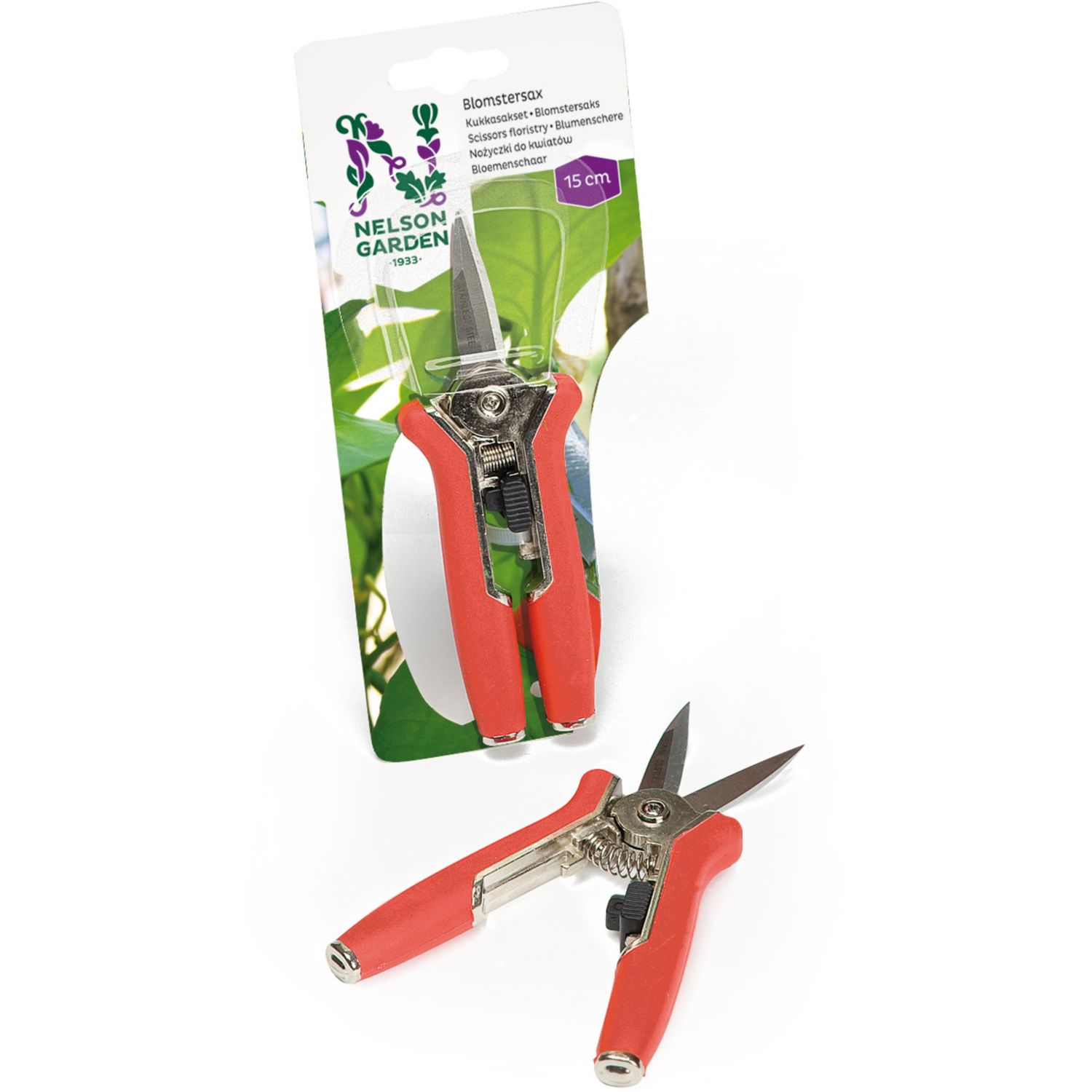 Kukkasakset Nelson Garden, 15 cm