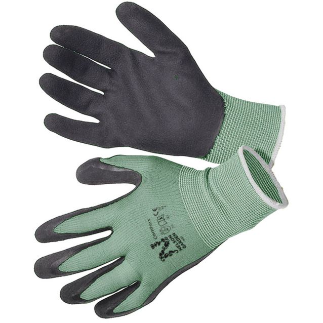 Puutarhakäsineet Nelson Garden Comfort, koko 10, vihreä