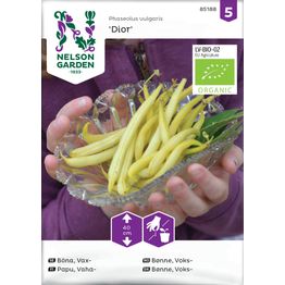 Vahapapu Nelson Garden Dior Organic, siemenet