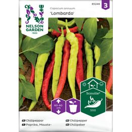 Maustepaprika Nelson Garden Lombardo, siemenet