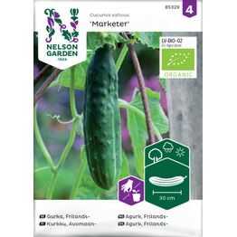 Avomaankurkku Nelson Garden Marketer Organic, pitkä, siemenet
