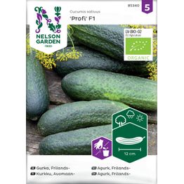 Avomaankurkku Nelson Garden Profi F1 Organic, siemenet
