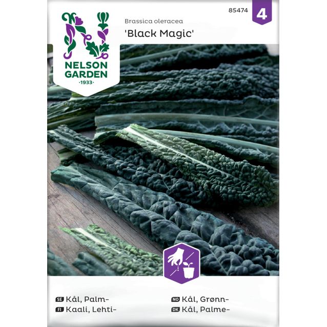 Lehtikaali siemen Nelson Garden Black Magic