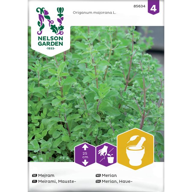 Maustemeirami siemen Nelson Garden