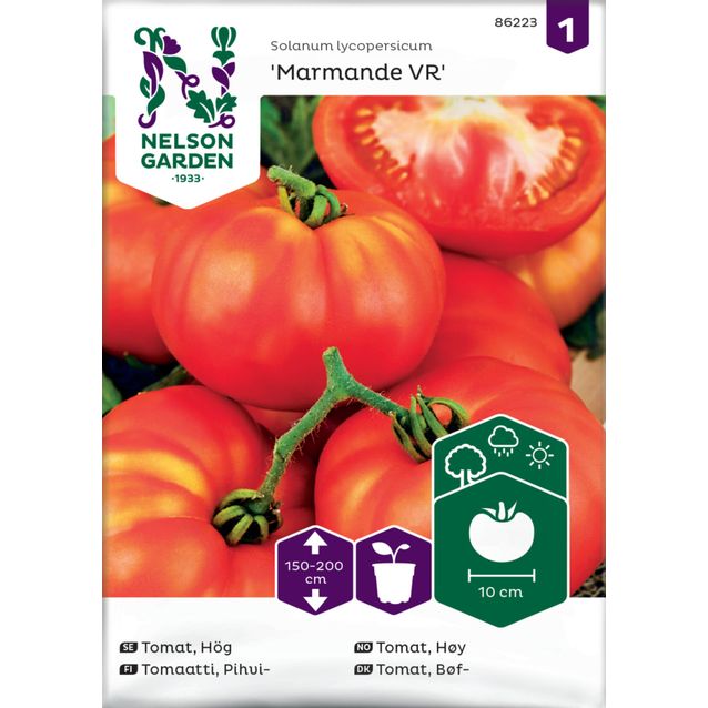 Pihvitomaatti siemen Nelson Garden Marmande VR