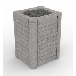 Sähkökiuas SAWO Nimbus vuolukivillä 12 kW 10-18 m³ erillinen ohjauskeskus