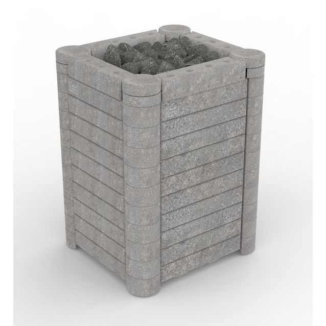 Sähkökiuas Sawo Nimbus vuolukivillä 12 kW (10-18 m³) erillinen ohjauskeskus